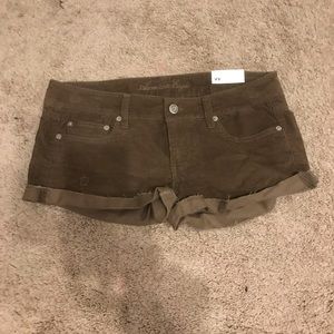Corduroy shorts